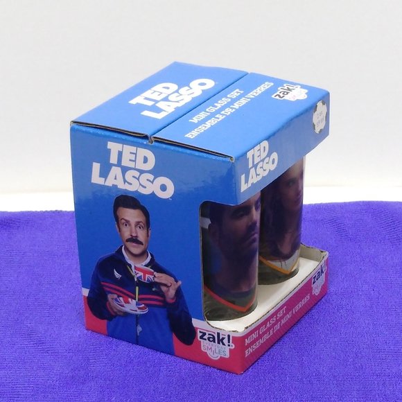 Ted Lasso - Zak Designs 2 Ounce 4-piece Valentine Mini Glass Set - Picture 3 of 7